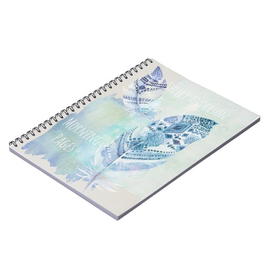 Feather Light Morning Pages Notizblock (Linke Seite)