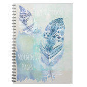 Feather Light Morning Pages Notizblock (Vorderseite)