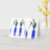 Feather Light notecard Karte (Gelbe Blume)