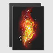 Feather Magneteinladung (Vorne/Hinten)