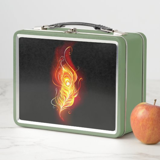 Feather Metall Brotdose (Beispiel)