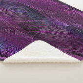 Feather Muster Textur Sherpadecke (3/4)