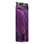 Feather Muster Textur Thermosbecher (Nach rechts gedreht)