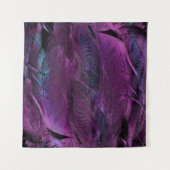 Feather Muster Textur Wandteppich (Vorderseite)