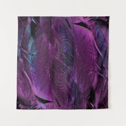 Feather Muster Textur Wandteppich (Vorderseite)