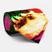 Feather Neck Tie von GStuller Krawatte (Gerollt)