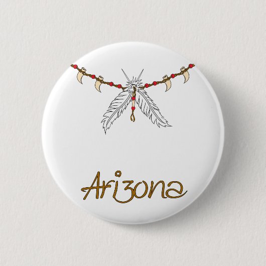 Feather Necklace Button (Vorderseite)