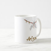 Feather Necklace Kaffeetasse (VorderseiteRechts)