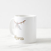 Feather Necklace Kaffeetasse (Vorderseite Links)