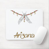 Feather Necklace Mousepad (Mit Mouse)
