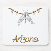 Feather Necklace Mousepad (Vorne)