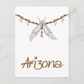 Feather Necklace Postkarte (Vorderseite)