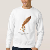 Feather of Ma’at Sweatshirt – Ancient Egyptian (Vorderseite)