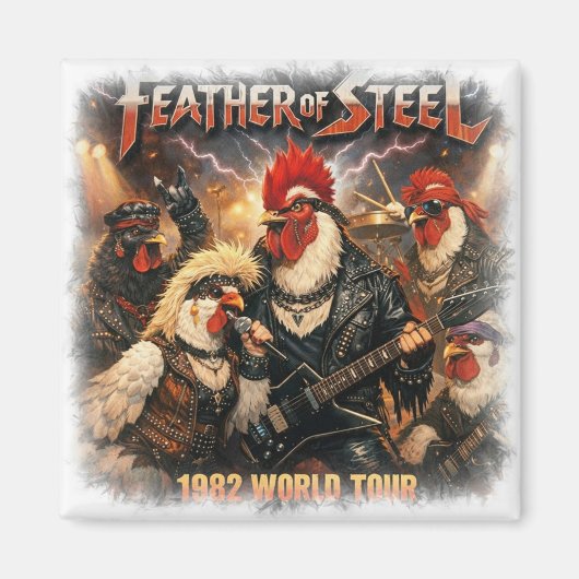 Feather of Steel – 1982 World Tour | Heavy Metal Magnet (Vorne)