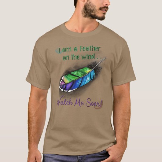 Feather on Wind T-Shirt (Vorderseite)