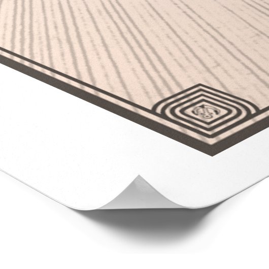 FEather Owl Poster (Ecke)