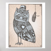 FEather Owl Poster (Vorne)