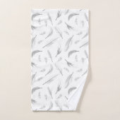 Feather pattern badhandtuch set (Handtuch)