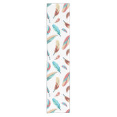 Feather pattern kurzer tischläufer (Vorderseite)