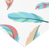 Feather pattern kurzer tischläufer (Ecke)