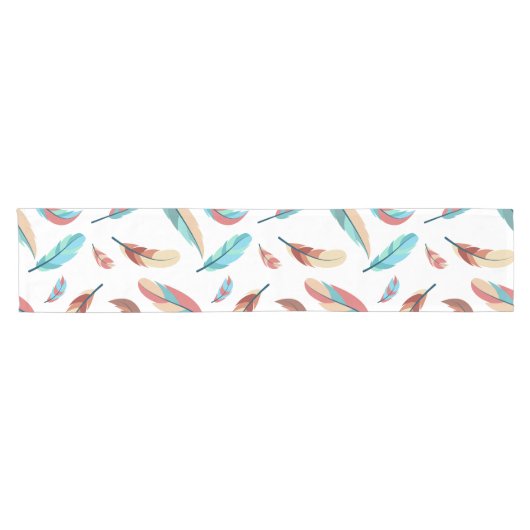 Feather pattern kurzer tischläufer (Horizontal)