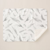 Feather pattern sherpadecke (Vorderseite (Horizontal))