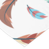 Feather pattern tischdecke (Schrägansicht)