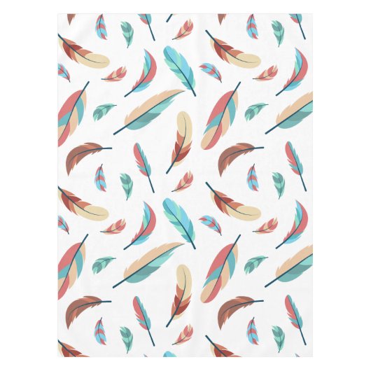 Feather pattern tischdecke (Vorderseite)
