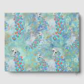 Feather peacock gästebuch (Rückseite)