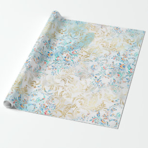 Feather peacock geschenkpapier