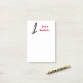 Feather Post-it-Hinweise Post-it Klebezettel (Auf Schreibtisch)