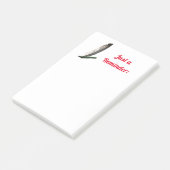 Feather Post-it-Hinweise Post-it Klebezettel (angewinkelt)