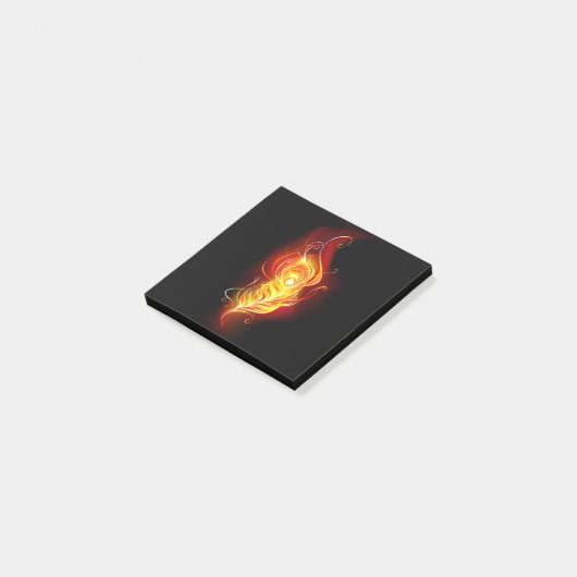 Feather Post-it Klebezettel (angewinkelt)