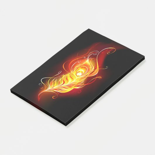 Feather Post-it Klebezettel (angewinkelt)