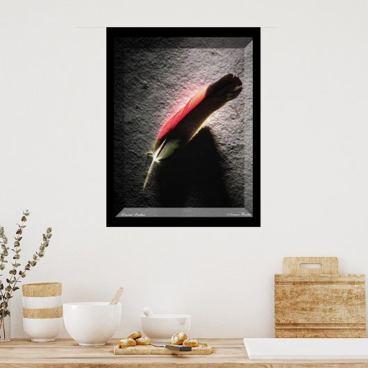 Feather Poster (Küche)