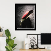 Feather Poster (Heimbüro)
