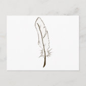 Feather Postkarte (Vorderseite)