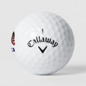 Feather Pride American Eagle Golfball (Logo)