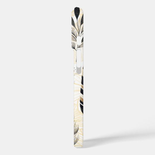 Feather Printed Phone Case (Rückseite / Links)