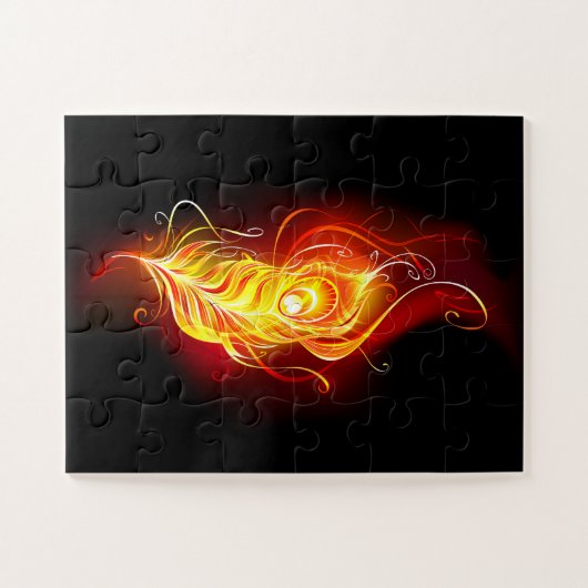 Feather Puzzle (Horizontal)