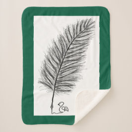 Feather Quill die Stimme der Gedanken und Emotione Sherpadecke