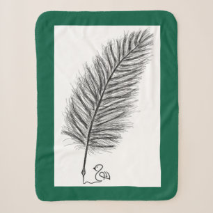 Feather Quill die Stimme der Gedanken und Emotione Sherpadecke