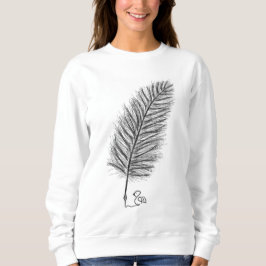 Feather Quill die Stimme der Gedanken und Emotione Sweatshirt