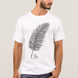 Feather Quill die Stimme der Gedanken und Emotione T-Shirt