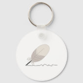 Feather Quill Schlüsselanhänger (Vorderseite)