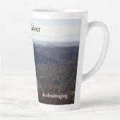 Feather River auf einer Tasse, heißes Getränk, Ges Milchtasse (Rechts)