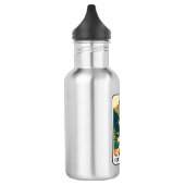 Feather River California Farben Edelstahlflasche (Links)