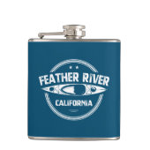Feather River, Kalifornien Flachmann (Vorderseite)