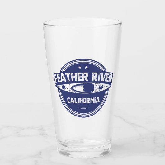 Feather River, Kalifornien Glas (Vorderseite)