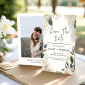 Feather Rustic Asian Sky Cloud Peacock Wedding Save The Date